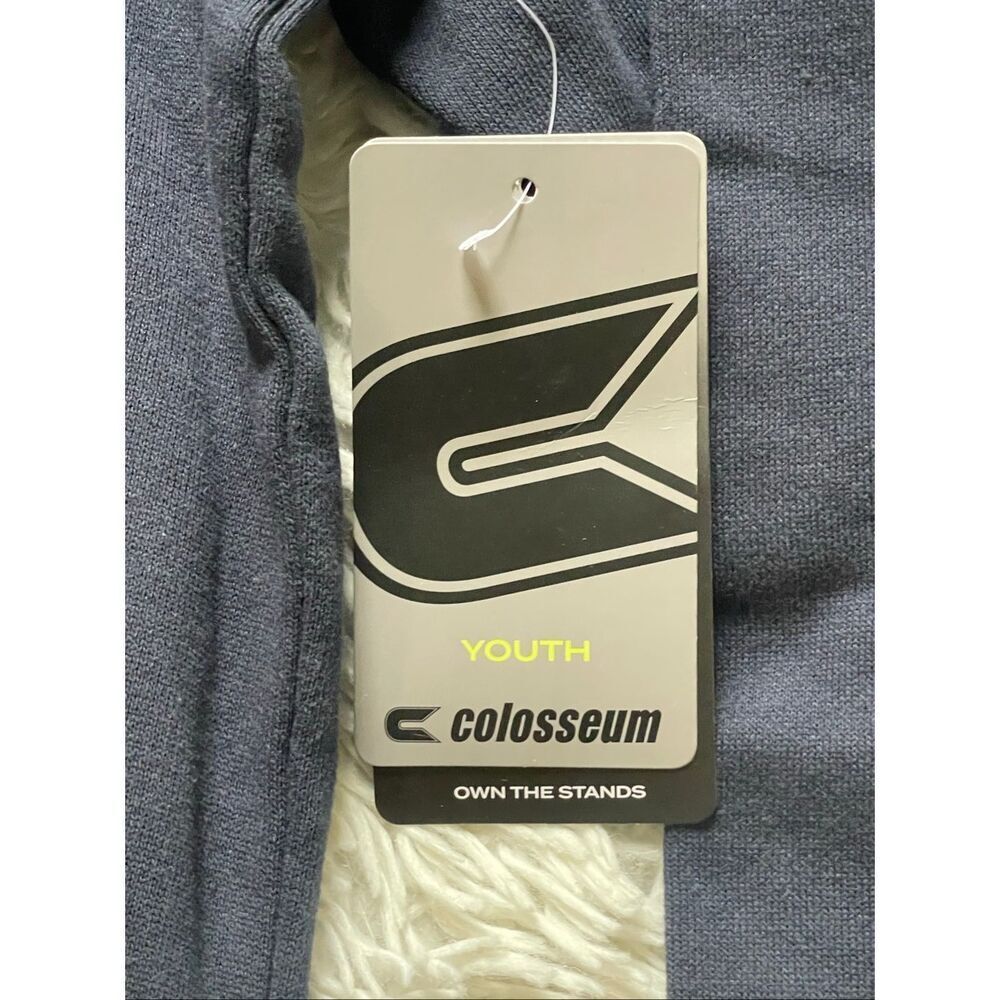 NWT Penn State Nittany Lions Colosseum Arch & Logo Full-Zip Hoodie - Navy Youth - Picture 6 of 6